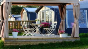 Terasa a pergola