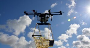 Dron pro doručování balíků Amazon Prime Air