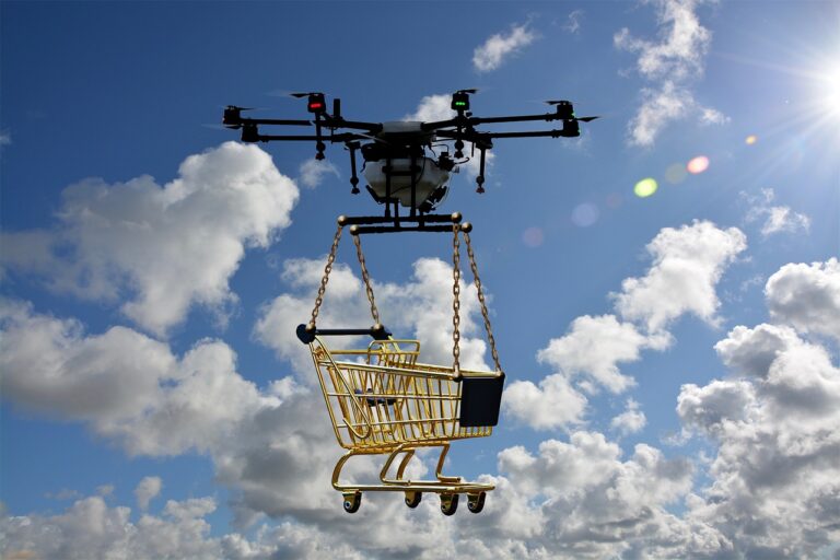 Dron pro doručování balíků Amazon Prime Air