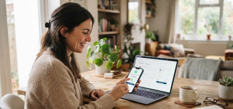 Potvrzeni online platby na telefonu