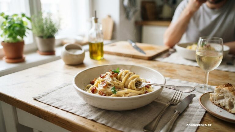 Ilustrační fotografie k tématu jak připravit špagety carbonara
