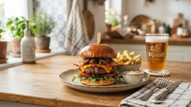 Ilustrační fotografie k tématu jak připravit domácí burger