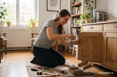 Ilustrační fotografie k tématu jak bezpečně ukotvit nábytek ke zdi