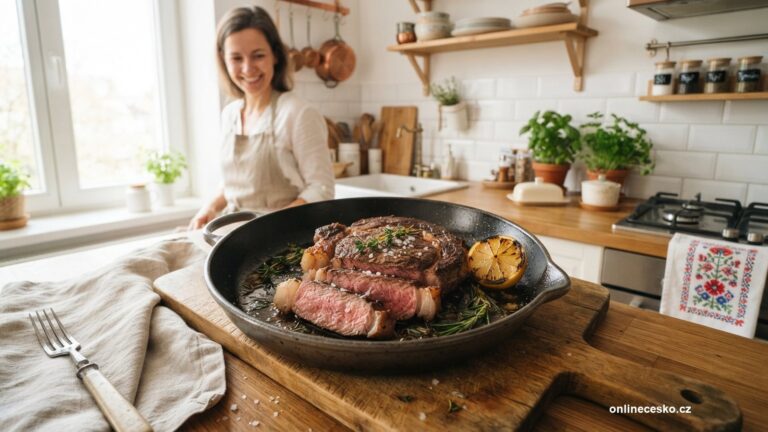 Ilustrační fotografie k tématu jak usmažit steak podle chuti