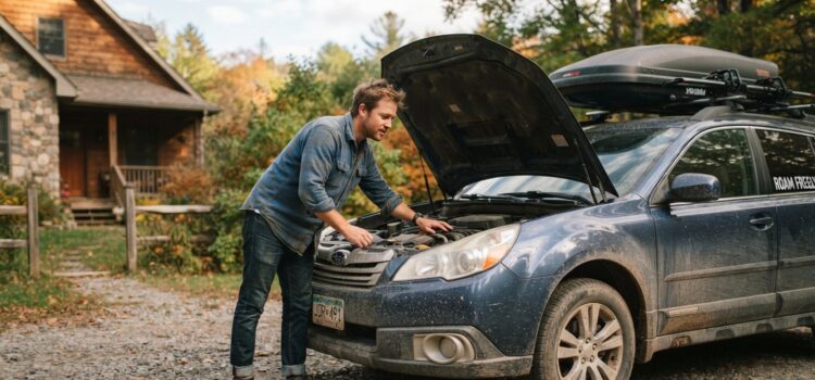 Ilustrační fotografie k tématu jak zkontrolovat auto po dovolené